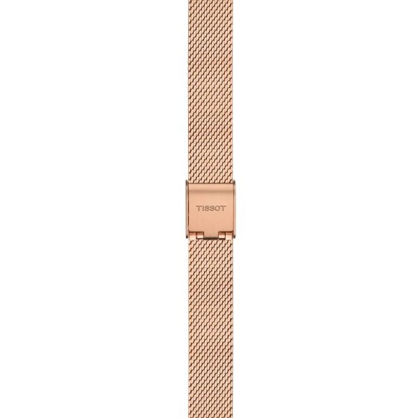 Montre mixte Tissot Srv réf. T1601103303300, mouvement quartz, boîtier 30 mm, acier inoxydable, maille milanaise – quatrième vue