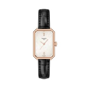 Montre mixte Tissot Srv réf. T1601103611300, mouvement quartz, boîtier 30 mm, cuir, verre saphir – vue principale, Horlova Maroc