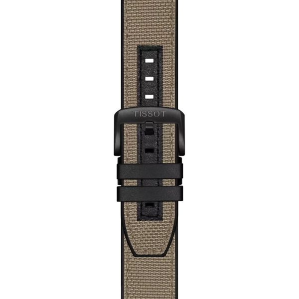 Montre mixte Tissot Supersport Chrono réf. T1256173705101, chronographe quartz, boîtier 45,5 mm, verre saphir, étanche 100 m – troisième vue
