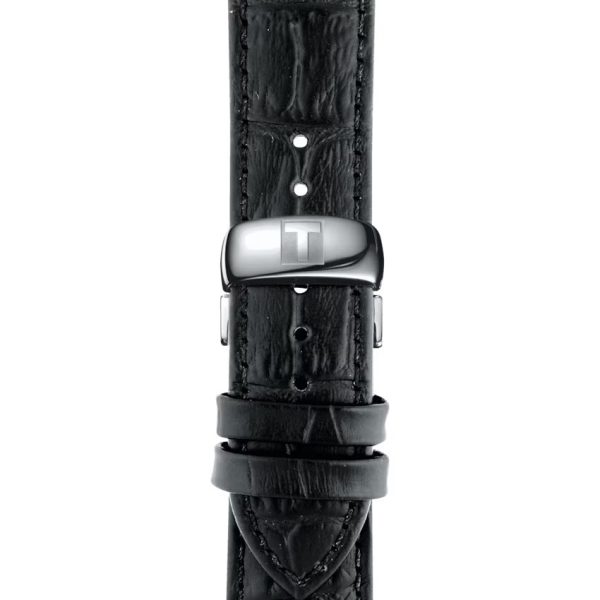 Montre mixte Tissot Tradition réf. T0636101605800, mouvement quartz, cuir, étanche 30 m – deuxième vue