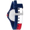 Montre mixte Tommy Hilfiger Unisexe Berlin 40 mm réf. 1720025, cadran bleu, mouvement quartz – autre angle